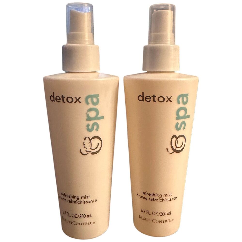 BeautiControl Spa Detox Refreshing Mist 6.7 oz LOT OF 2 Discontinued NEW